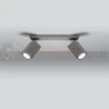 Listwa lampa sufitowa spot plafon 2xGU10 Merida 2 szara SL.0456 1 perfektmarket.webp