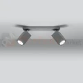 Listwa lampa sufitowa spot plafon 2xGU10 Merida 2 szara SL.0456 1 perfektmarket.webp