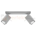 Listwa lampa sufitowa spot plafon 2xGU10 Merida 2 szara SL.0456 2 perfektmarket.webp