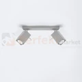 Listwa lampa sufitowa spot plafon 2xGU10 Merida 2 szara SL.0456 perfektmarket.webp