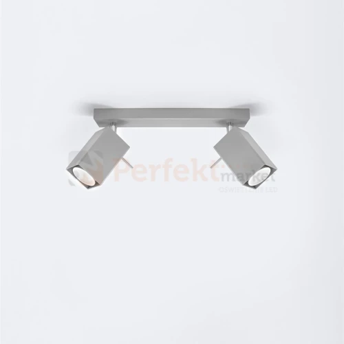 Listwa lampa sufitowa spot plafon 2xGU10 Merida 2 szara SL.0456 perfektmarket.webp