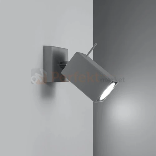 Listwa lampa sufitowa spot plafon 1xGU10 Merida 1 szara SL.0455 1 perfektmarket.webp