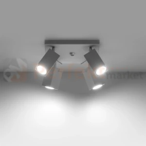  Lampa sufitowa spot plafon 4xGU10 Merida 4 biała SL.0098