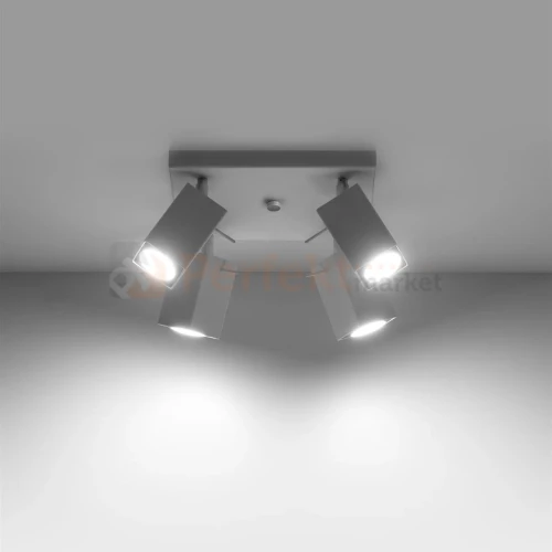 Lampa sufitowa refulowana spot plafon 4xGU10 Merida 4 biały SL.0098 1 perfektmarket.webp