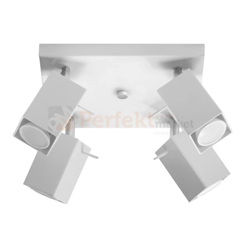 Lampa sufitowa refulowana spot plafon 4xGU10 Merida 4 biały SL.0098 2 perfektmarket.webp