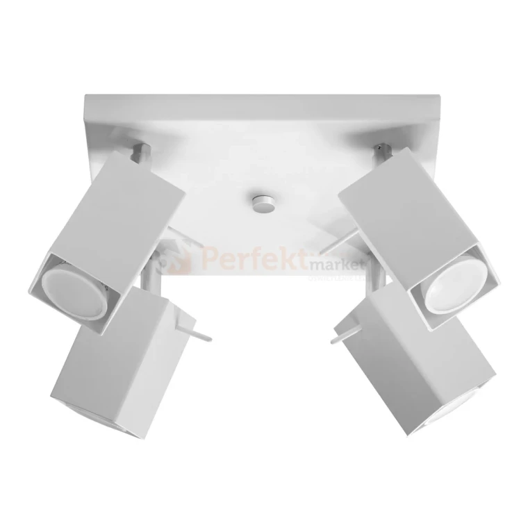 Lampa sufitowa refulowana spot plafon 4xGU10 Merida 4 biały SL.0098 2 perfektmarket.webp