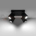Lampa sufitowa refulowana spot plafon 4xGU10 Merida 4 czarny SL.0102 1 perfektmarket.webp