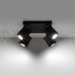 Lampa sufitowa refulowana spot plafon 4xGU10 Merida 4 czarny SL.0102 1 perfektmarket.webp