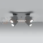 Lampa sufitowa regulowana spot plafon 4xGU10 Merida 4 szary SL.0458 1 perfektmarket.webp