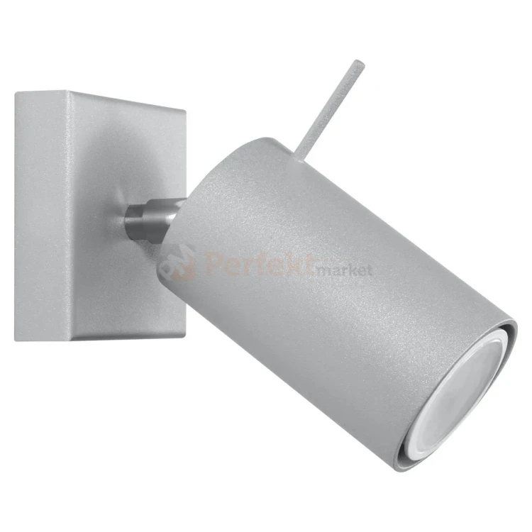 Lampa ścienno sufitowa kierunkowa Ring SL.0449 szara 2 perfektmarket.webp