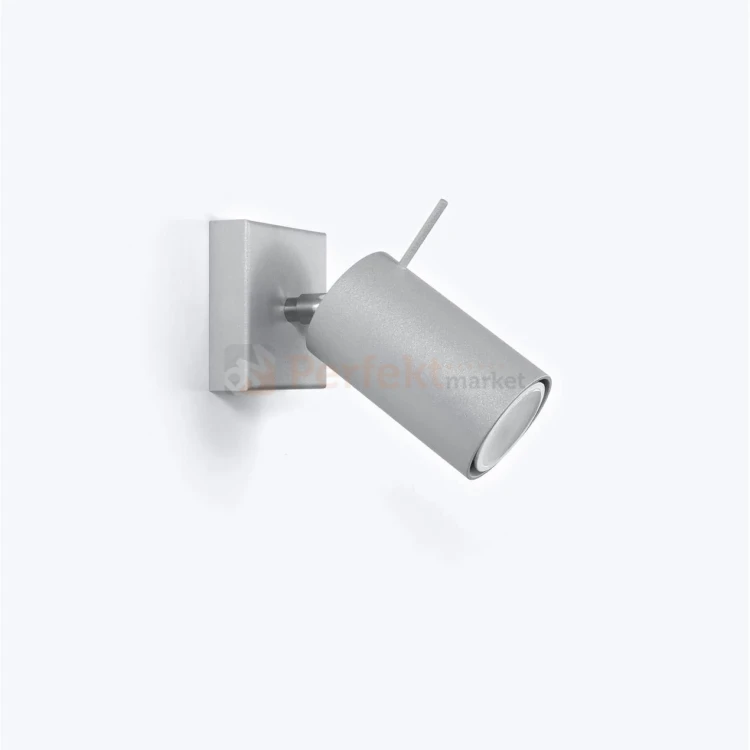 Lampa ścienno sufitowa kierunkowa Ring SL.0449 szara perfektmarket.webp