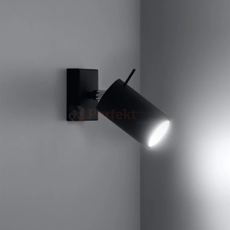 Lampa ścienno sufitowa kierunkowa Ring SL.0091 czarna 1 perfektmarket.webp