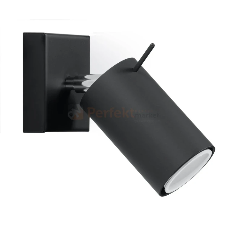 Lampa ścienno sufitowa kierunkowa Ring SL.0091 czarna 2 perfektmarket.webp