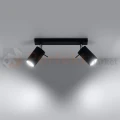 Lampa sufitowa listwa spot plafon 2xGU10 Ring 2 czarny SL.0092 perfektmarket 1.webp
