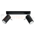 Lampa sufitowa listwa spot plafon 2xGU10 Ring 2 czarny SL.0092 perfektmarket 2.webp