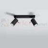 Lampa sufitowa listwa spot plafon 2xGU10 Ring 2 czarny SL.0092 perfektmarket.webp