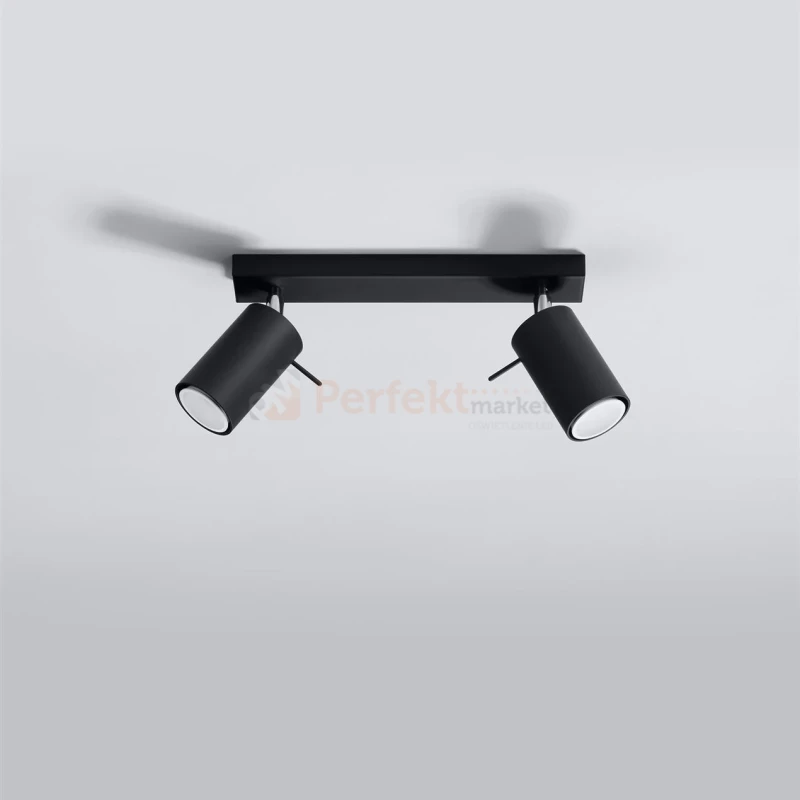 Lampa sufitowa listwa spot plafon 2xGU10 Ring 2 sollux wymiary perfektmarket.webp