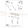 Lampa sufitowa listwa spot plafon 2xGU10 Ring 2 sollux montaż perfektmarket.webp