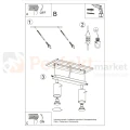 Lampa sufitowa listwa spot plafon 2xGU10 Ring 2 sollux montaż perfektmarket.webp