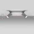 Nowoczesna designerska lampa sufitowa kierunkowa plafon Ring 2 szary SL.0450 perfektmarket 1.webp