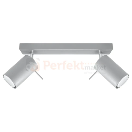 Nowoczesna designerska lampa sufitowa kierunkowa plafon Ring 2 szary SL.0450 perfektmarket 2.webp