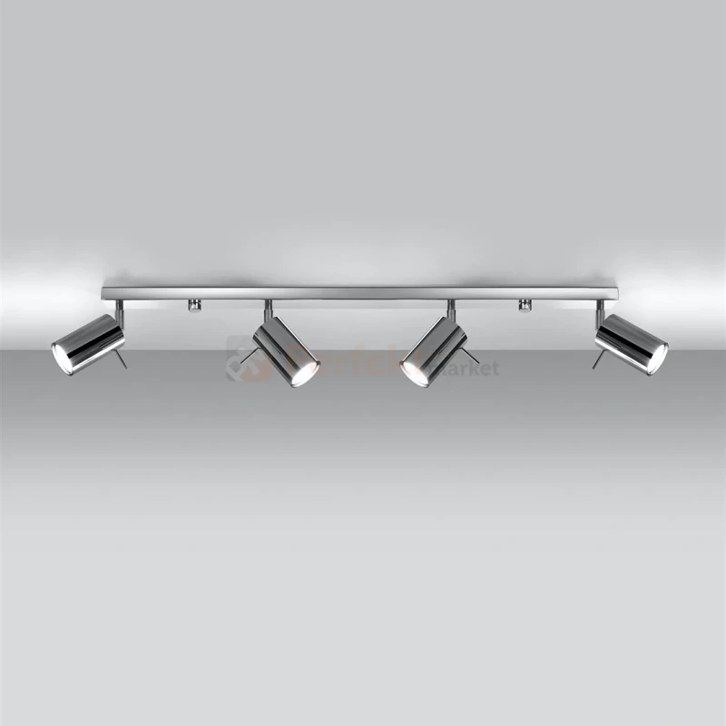 Nowoczesna designerska lampa sufitowa kierunkowa plafon Ring 4L sposób montażu perfektmarket.webp