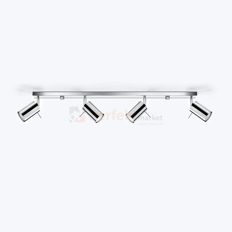 Nowoczesna designerska lampa sufitowa kierunkowa plafon Ring 4L chromowana SL.0731 perfektmarket.webp