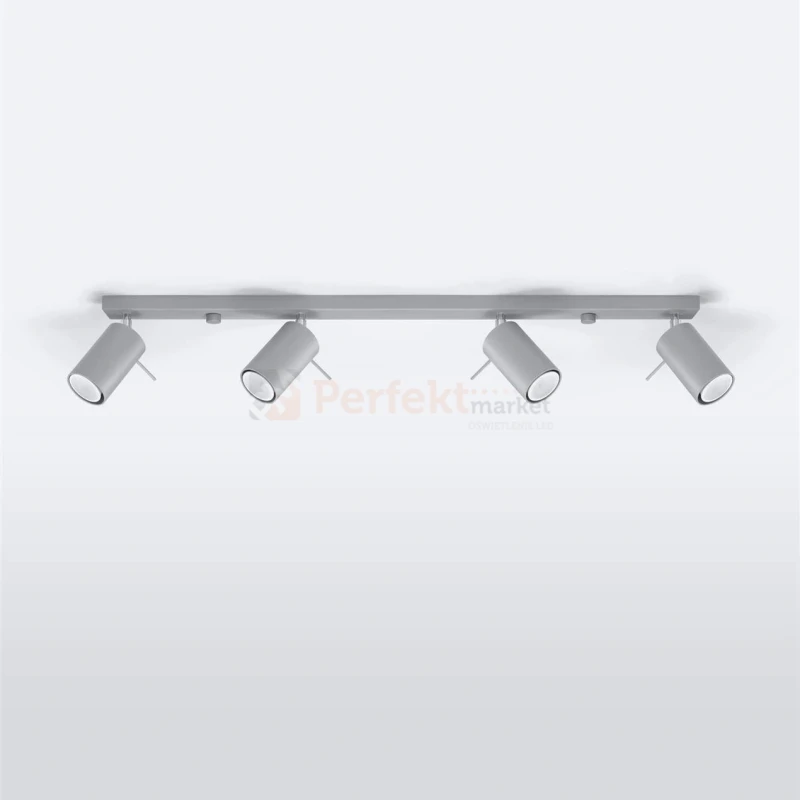 Nowoczesna designerska lampa sufitowa kierunkowa plafon Ring 4L sposób montażu perfektmarket.webp