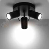 Lampa sufitowa plafon RING 3P spot czarny SL.1016 Sollux perfektmarket 1.webp
