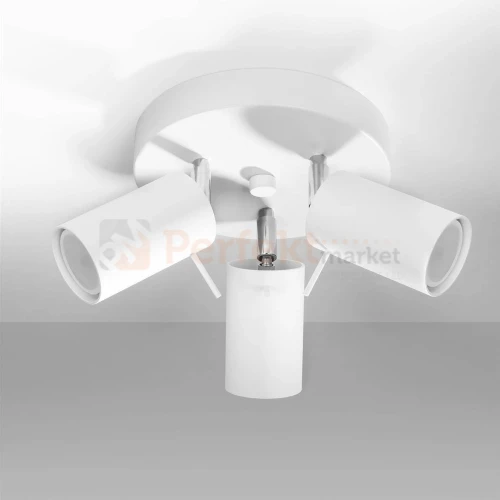 Lampa sufitowa plafon RING 3P spot biały SL.1015 Sollux perfektmarket.webp