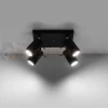 Lampa sufitowa spot plafon 4xGU10 Ring 4 czarny SL.0094 perfektmarket 1.webp