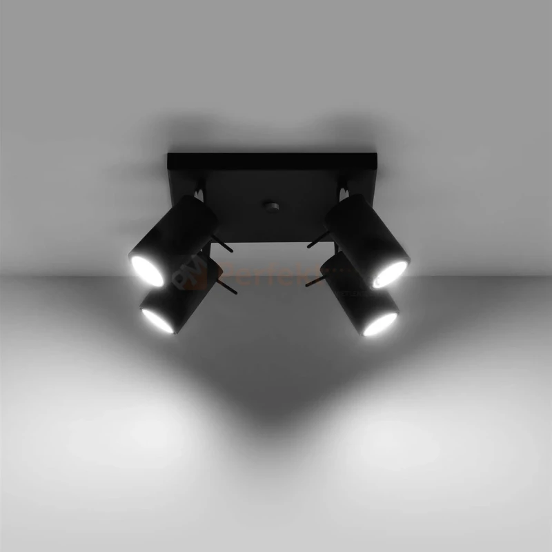 Lampa sufitowa spot plafon 4xGU10 Ring 4 wymiary perfektmarket.webp