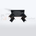 Lampa sufitowa spot plafon 4xGU10 Ring 4 czarny SL.0094 perfektmarket.webp