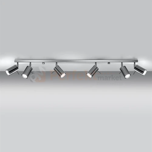 Lampa sufitowa spot listwa kierunkowa RING 6L chrom SL.0732 Sollux perfektmarket 1.webp