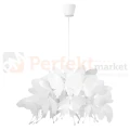 Lampa wisząca dziecięca Farfalla 1xE27 biała LP-3439 1P WHITE.webp