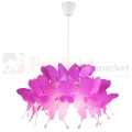 Lampa wisząca dziecięca Farfalla 1xE27 ciemny róż LP-3439 1P dark pink perfektmarket.webp