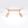 Plafon BERG 2 oprawa regulowana spot naturalne drewno SL.0702 Sollux perfektmarket.webp