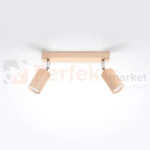 Plafon BERG 2 oprawa regulowana spot naturalne drewno SL.0702 Sollux perfektmarket.webp