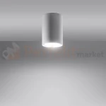 Plafon oprawa downlight natynkowa LAGOS 10 cm biały SL.0996 Sollux perfektmarket.webp