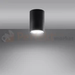 Plafon oprawa downlight natynkowa LAGOS 10 cm czarny SL.1000 Sollux perfektmarket.webp
