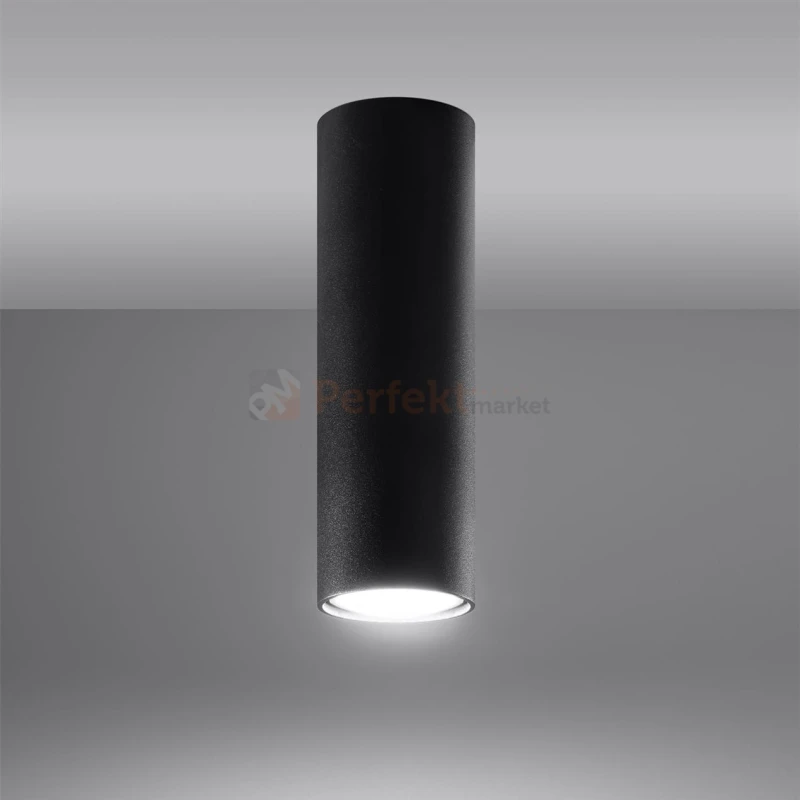 Plafon LAGOS 20 czarny SL.1001 Sollux