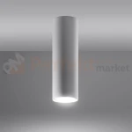 Nowoczesna lampa sufitowa spot walec Lagos 20 cm biały SL.0997 Sollux perfektmarket.webp