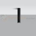Nowoczesna lampa sufitowa spot walec Lagos 30 cm czarny SL.0436 Sollux perfektmarket.webp