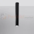 Nowoczesna lampa sufitowa spot walec Lagos 40 cm czarny SL.1002 Sollux perfektmarket.webp