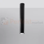 Nowoczesna lampa sufitowa spot walec Lagos 40 cm czarny SL.1002 Sollux perfektmarket.webp