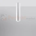Nowoczesna lampa sufitowa spot walec Lagos 40 cm biały SL.0998 Sollux perfektmarket.webp