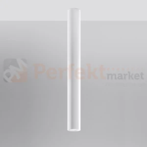 Nowoczesna lampa sufitowa spot walec Lagos 60 cm biała SL.0999 Sollux