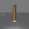 Nowoczesna lampa sufitowa spot walec Lagos 30 cm złot połysk SL.1203 Sollux 1 perfektmarket.webp