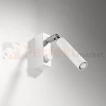 Oprawa ścienno sufitowa EYETECH 1 slim regulowana biały SL.0902 Sollux perfektmarket.webp
