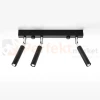 Oprawa sufitowa EYETECH 3 slim regulowana spot czarna SL.0899 Sollux.webp